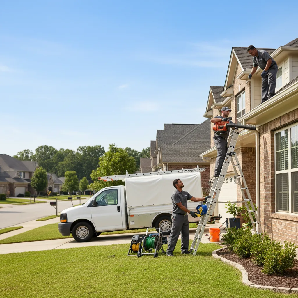 Home Gutter Service in Bloomington, TX near me